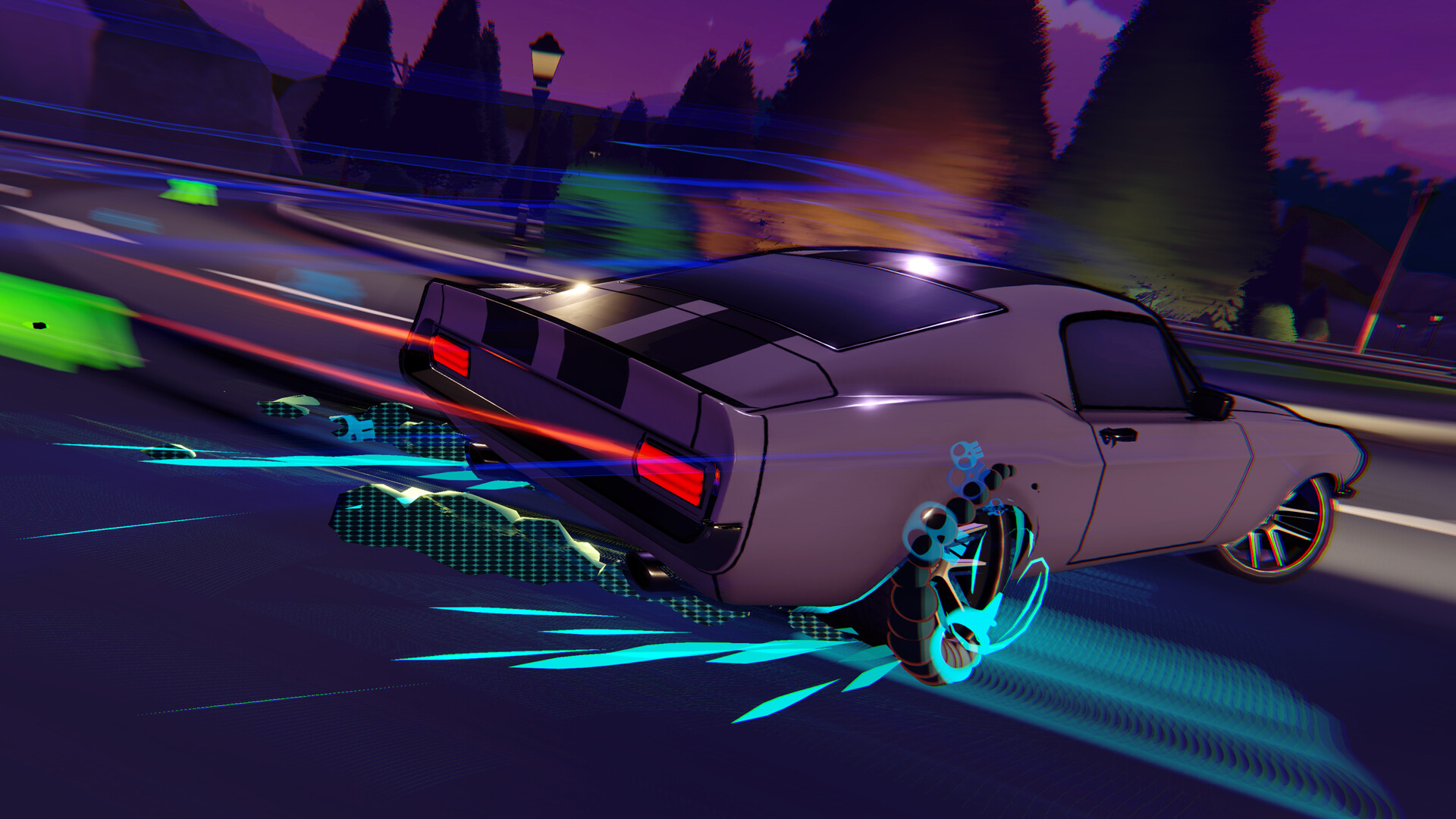 Driving Rogue still for arcadestreet